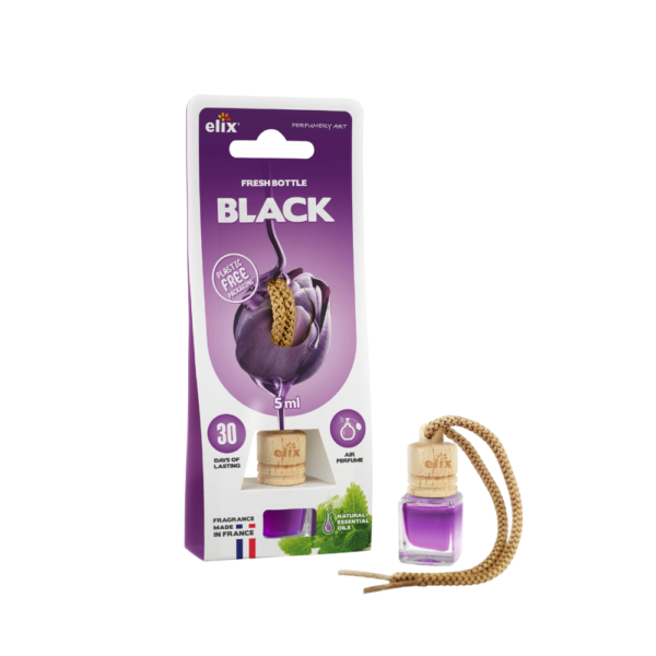 fresh bottle black air freshener