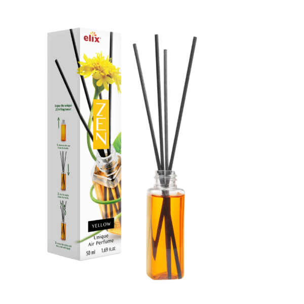 zen diffusore di deodorante per ambienti giallo