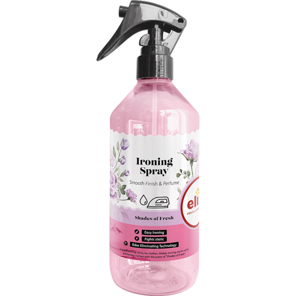 ironing spray smooth finish and perfume Shades Fresh