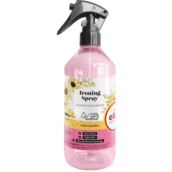 ironing spray smooth finish and perfume Pure Garden
